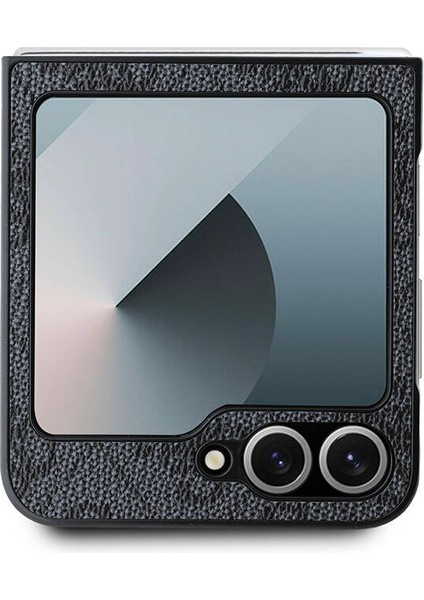 Galaxy Z Flip 6 Uyumlu Kılıf Guess Orjinal Lisanslı Love Guess Printing Kapak Siyah fiyatları