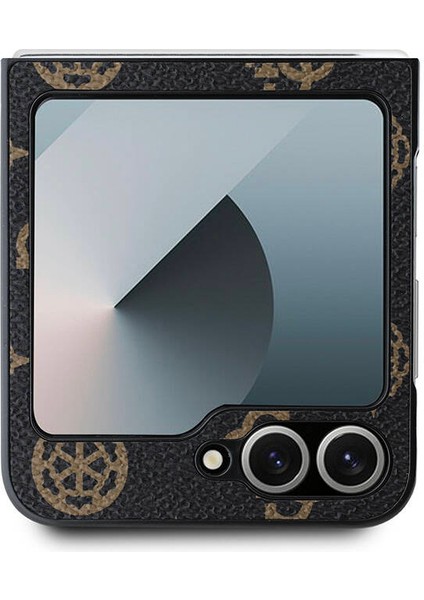Galaxy Z Flip 6 Uyumlu Kılıf Guess Orjinal Lisanslı Peony Script Kapak Siyah fiyatları