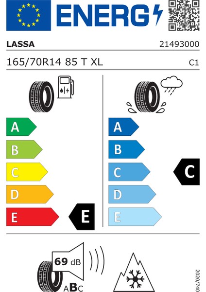 165/70 R14 85T Xl Snoways 4 Oto Kış Lastiği (Üretim Yılı: 2024)