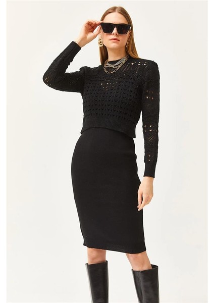 Elbiseli Takım Siyah modelleri