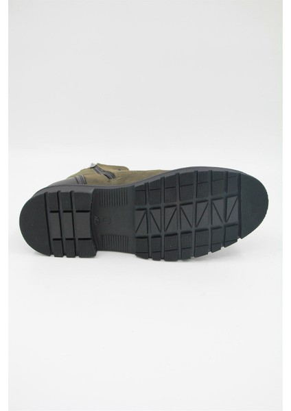Erkek Casual Bot 77650 - Haki Nubuk