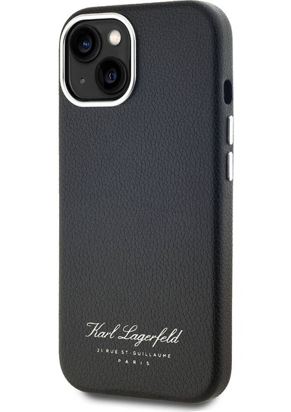 Apple iPhone 14 Uyumlu Kılıf Orjinal Lisanslı Kl Yazılı Hotel Kapak Siyah fiyatları