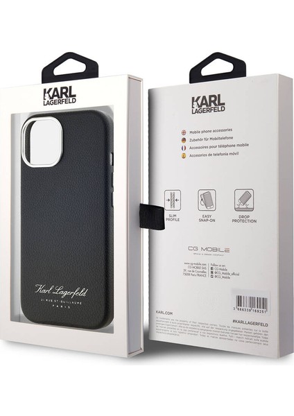 Apple iPhone 14 Uyumlu Kılıf Orjinal Lisanslı Kl Yazılı Hotel Kapak Siyah indirimleri