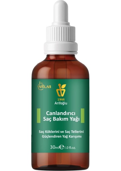 Canlandırıcı Saç Bakım Yağı 30ML