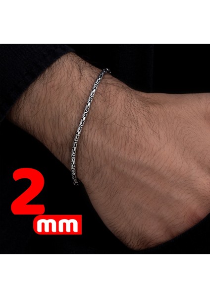 Erkek Gümüş Bileklik - Yuvarlak Kral Model Erkek Bileklik Künye fiyatları