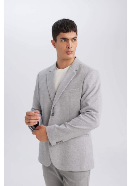 Slim Fit Dar Kesim Astarlı Düğmeli Blazer Ceket N0503AZ24AU indirimleri