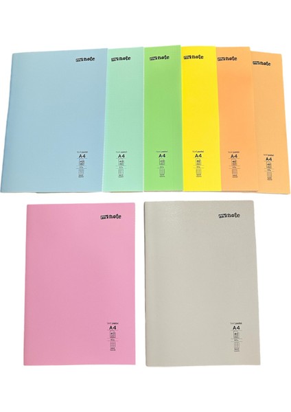 Ilkokul Defter Seti Toplam 6 Adet A4 Defter ve 1 Adet 25 * 35 Resim Defteri Hediye