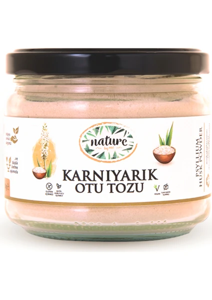 Nature by me  Karnıyarık Otu Tozu - Psyllium 200  gr