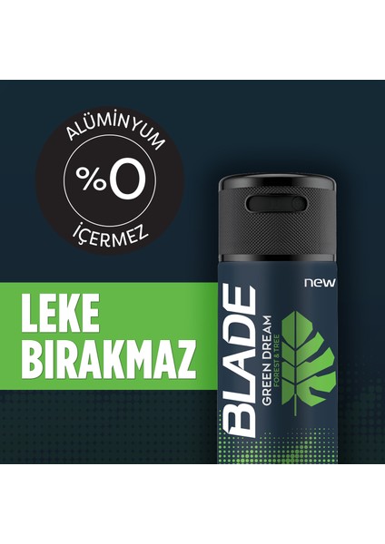 Moods Deniz Mineralleri İle Aloe Vera Duş Jeli 450 ml + Blade Green Dream Erkek Deodorant 150 ml + Emotion Natural Bloom Kadın Deodorant 150 ml modelleri