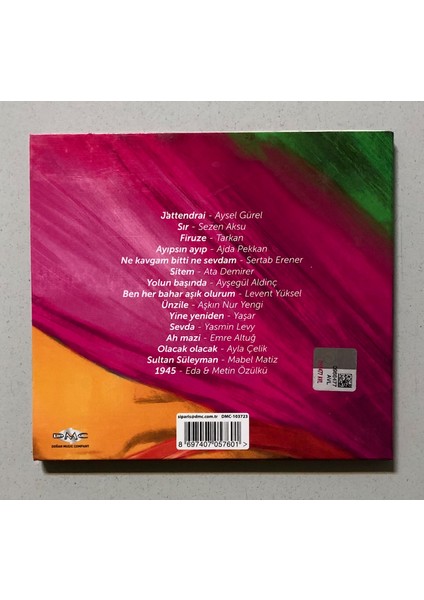Aysel Gürel Ayselim Cd (Orjnal Dönem Baskı Cd)