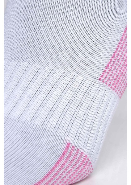Unisex Coolmax 2 Çift Beyaz Özel Paketli Kısa Konç Çorap M Cmax Bb