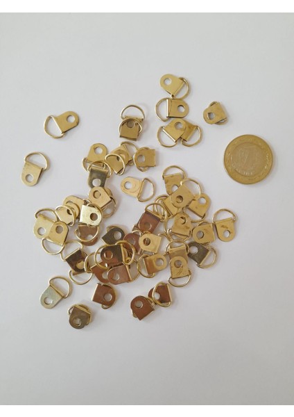 MİNİ TEL ÇERÇEVE TABLO ASKI SARI 50 ADET