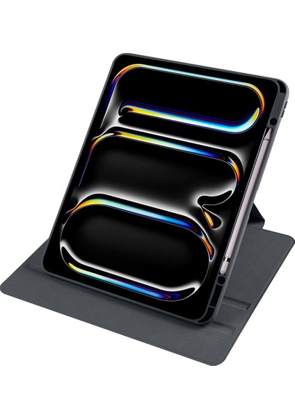 Apple iPad Pro 12.9 3./4./5./6. Nesil Kılıf Termik Kalem Bölmeli Dönebilen Standlı Kılıf 2018-2022 fırsatları
