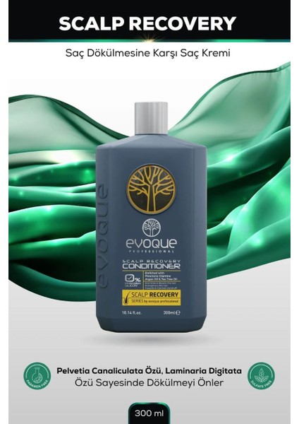 Scalp Recovery Saç Kremi + Argan ve Çay Ağacı Yağ + Sülfatsız + Parabensiz 300 ml