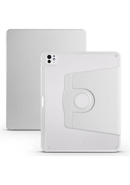 Apple iPad Pro 13inç M4/M5 Kılıf Termik Kalem Bölmeli Dönebilen Standlı Case 2024/2025 fiyatları