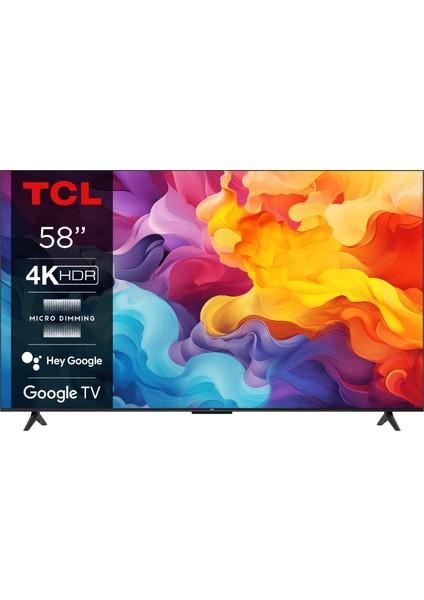 58V6BGTV 58" 147 Ekran Dahili Uydu Alıcılı 4K Ultra HD Smart LED TV