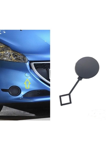 Ata Yedek Parça Ön Tampon Çeki Demir Kapak Peugeot 208 2012-2015 1607397980