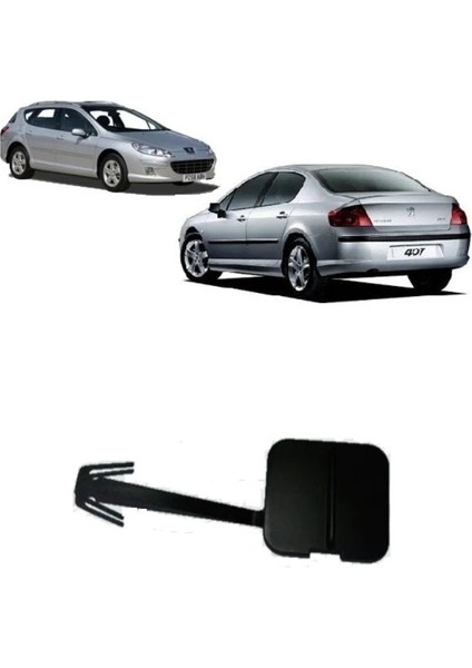 Ön Tampon Çeki Demir Kapak Peugeot 407 7414.Qq
