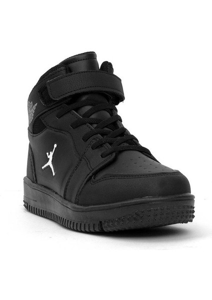 Haykat Uzun Siyah Erkek Çocuk Sneaker Spor Ayakkabı