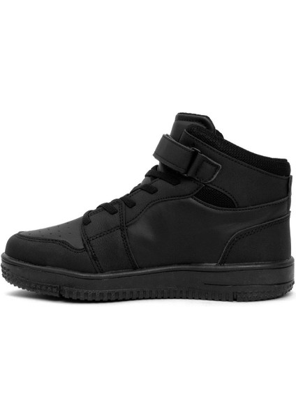 Haykat Uzun Siyah Erkek Çocuk Sneaker Spor Ayakkabı modelleri