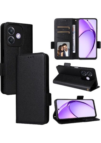 Oppo A40 4g Yan Toka Cüzdan Pu Deri Manyetik Kart Için Flip Case (Yurt Dışından) modelleri