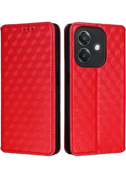 Oppo A40 4g Pu Deri Kart Yuvaları Tutucu Manyetik Kapatma Için Flip Case (Yurt Dışından)