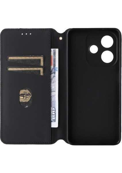 Oppo A40 4g Pu Deri Kart Yuvaları Tutucu Manyetik Kapatma Için Flip Case (Yurt Dışından) fiyatları
