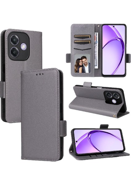 Oppo A40 4g Yan Toka Cüzdan Pu Deri Manyetik Kart Için Flip Case (Yurt Dışından) indirimleri
