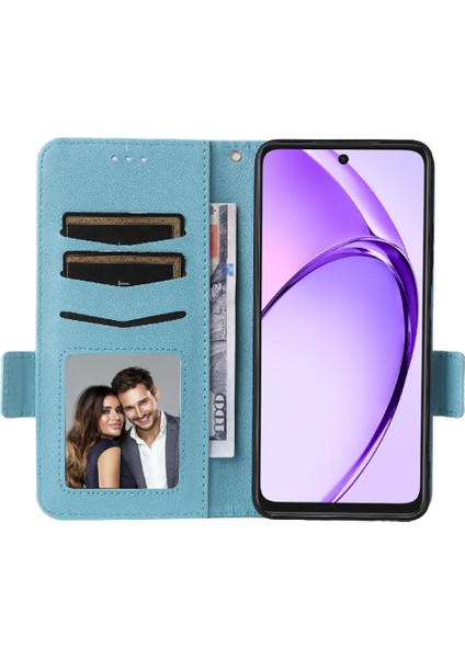 Oppo A40 4g Yan Toka Cüzdan Pu Deri Manyetik Kart Için Flip Case (Yurt Dışından) indirimleri