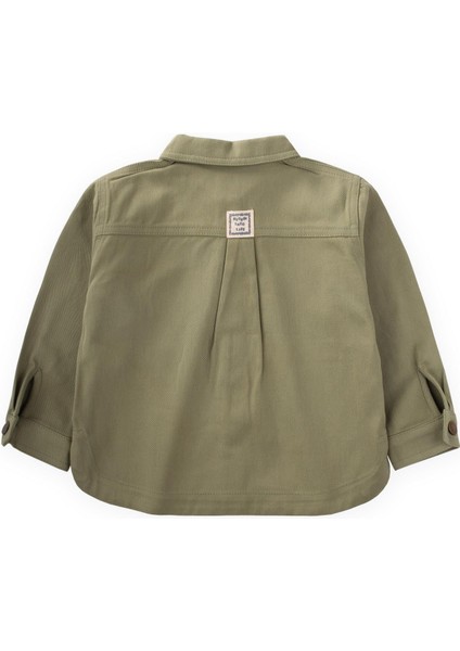 Gabardin Ceket 2-7 Yaş Olive