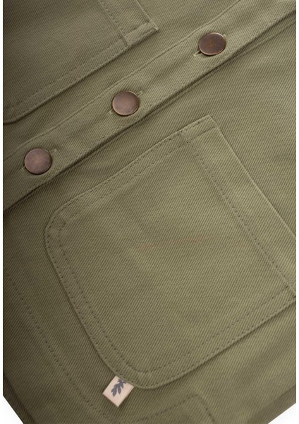 Gabardin Ceket 2-7 Yaş Olive