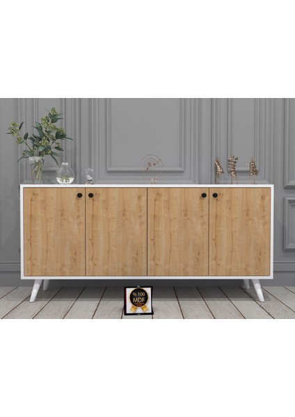 Espino Konsol,tv Ünitesi,dekoratif DOLAP,VITRIN,%100 Mdf,kolay Kurulum