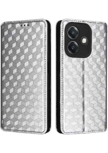 Oppo A40 4g Pu Deri Kart Yuvaları Tutucu Manyetik Kapatma Için Flip Case (Yurt Dışından)