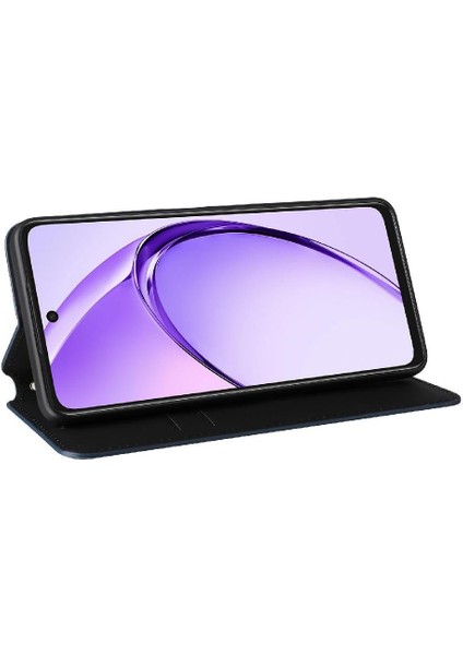 Oppo A40 4g Pu Deri Kart Yuvaları Tutucu Manyetik Kapatma Için Flip Case (Yurt Dışından) modelleri