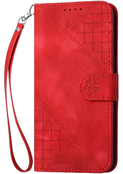Ayrılabilir El ile Samsung Galaxy A70 Kabartmalı Kelebek Için Flip Case (Yurt Dışından)