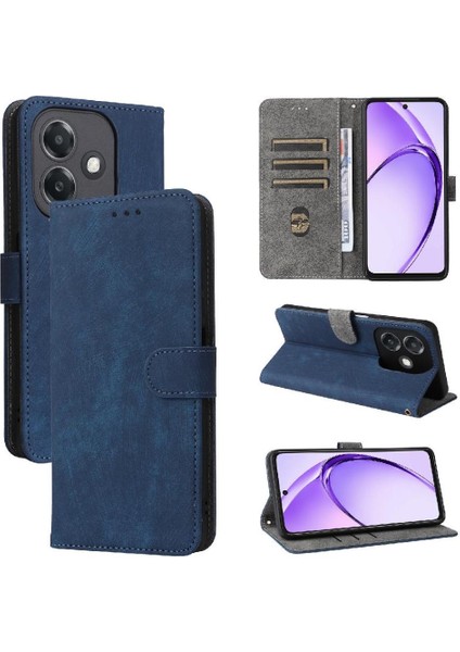 Oppo A40 4g Pu Deri Rfıd Engelleme Kart Yuvaları Için Kılıf Kapak Flip Folio (Yurt Dışından)