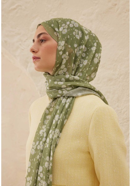 Papatya Desen Rami Şal Haki modelleri