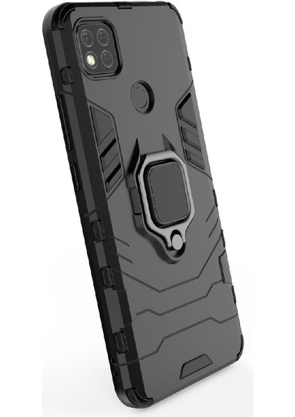 Halka Araba Dağı Kickstand Vaka Xiaomi Redmi 9C/10A Kickstand Darbeye (Yurt Dışından)