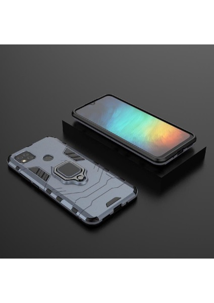Halka Araba Dağı Kickstand Vaka Xiaomi Redmi 9C/10A Kickstand Darbeye (Yurt Dışından)
