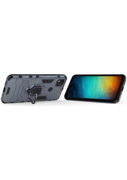 Halka Araba Dağı Kickstand Vaka Xiaomi Redmi 9C/10A Kickstand Darbeye (Yurt Dışından)