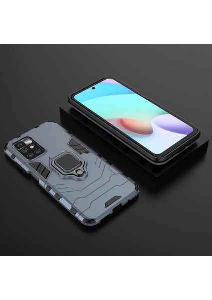 Halka Araba Montaj Kickstand Durumda Xiaomi Redmi Için 10 2022 Askeri Sınıf Yüzük (Yurt Dışından) fiyatları