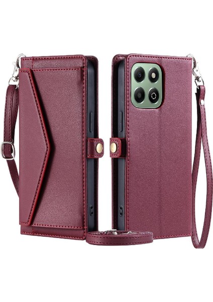 Kadınlar Için Cüzdan Crossbody Kılıf Onur X6A Kart Tutucu Cüzdan Kılıf Rfıd (Yurt Dışından)