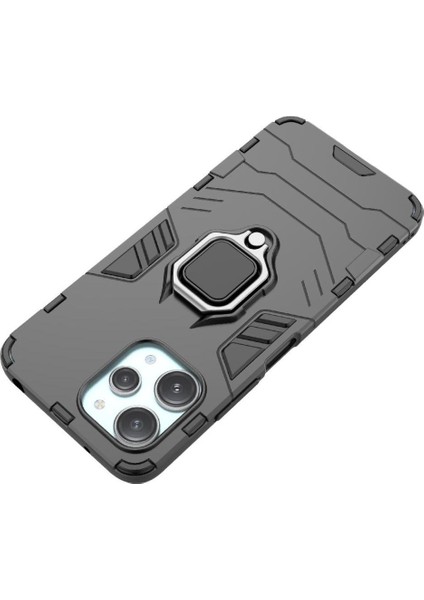 Halka Araba Montaj Kickstand Durumda Xiaomi Redmi Için 12 4g Metal Halka Tutucu (Yurt Dışından)