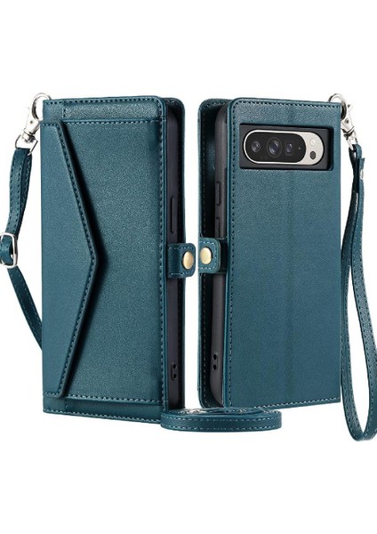 Google Piksel 9 Pro Xl Rfıd Engelleme Kart Tutucu Için Cüzdan Crossbody Durumda (Yurt Dışından)