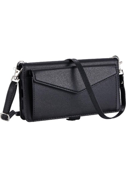 Google Piksel 7A Fermuar Faturaları Yuvası Kart Tutucu Için Cüzdan Crossbody Durumda (Yurt Dışından)