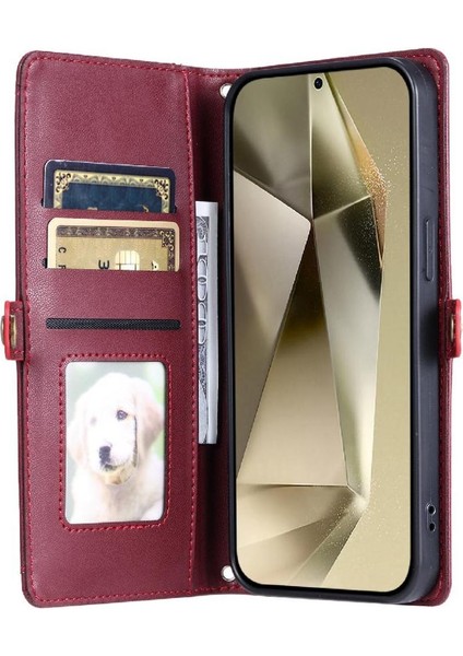 Motorola Moto G24 Için Cüzdan Crossbody Durumda Kart Tutucu Için Rfıd Engelleme (Yurt Dışından) modelleri