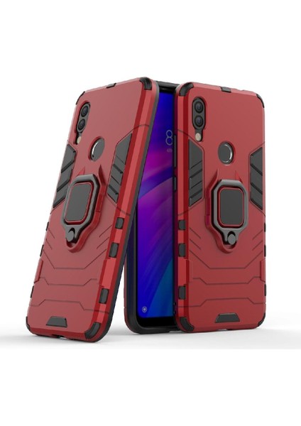 Halka Araba Montaj Kickstand Durumda Xiaomi Redmi 7 Için Kickstand Askeri Sınıf (Yurt Dışından) indirimleri