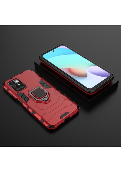 Halka Araba Montaj Kickstand Durumda Xiaomi Redmi Için 10 2022 Askeri Sınıf Yüzük (Yurt Dışından) indirimleri