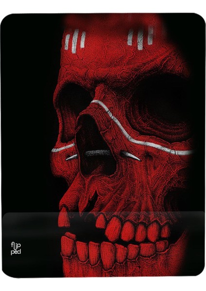 Black Skull Bilek Destekli Mousepad