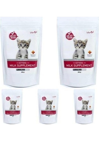 Yavru Kedi Süt Tozu x 5 Adet Toplam 1 kg